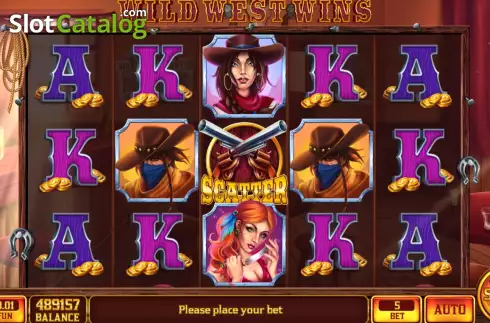 Οθόνη2. Wild West Wins Κουλοχέρης 
