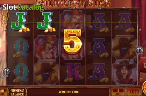 Οθόνη3. Wild West Wins Κουλοχέρης 