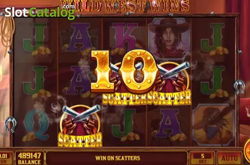Οθόνη4. Wild West Wins Κουλοχέρης 
