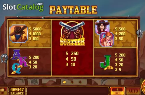 Οθόνη7. Wild West Wins Κουλοχέρης 