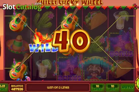 Οθόνη5. Chilli Lucky Wheel Κουλοχέρης