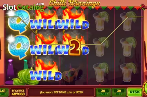 Οθόνη3. Chilli Winnings Κουλοχέρης 