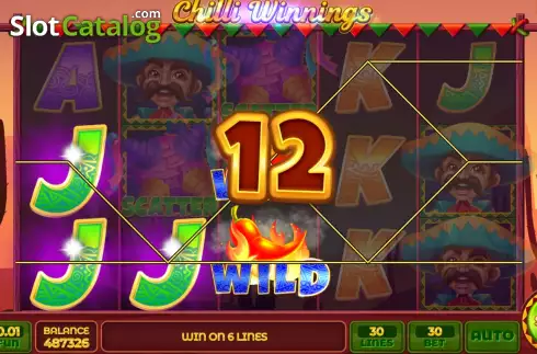 Οθόνη4. Chilli Winnings Κουλοχέρης 