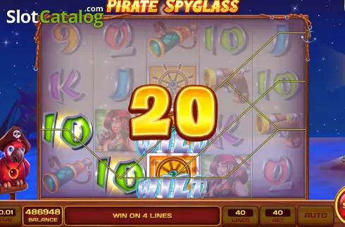 Οθόνη3. Pirate Spyglass Κουλοχέρης