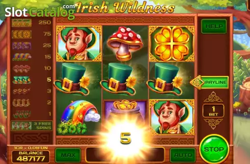 Οθόνη3. Irish Wildness (Pull Tabs) Κουλοχέρης