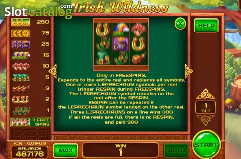 Οθόνη6. Irish Wildness (Pull Tabs) Κουλοχέρης