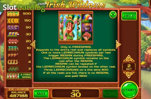 Οθόνη6. Irish Wildness (3x3) Κουλοχέρης
