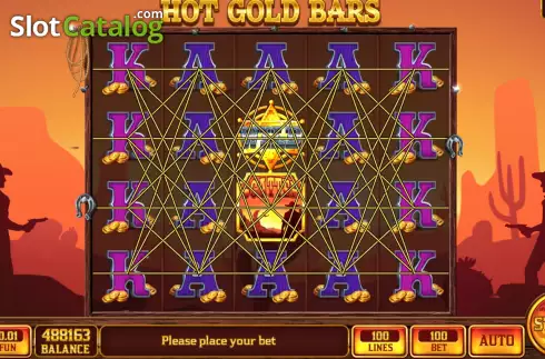 Οθόνη2. Hot Gold Bars Κουλοχέρης