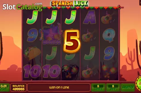 Οθόνη3. Spanish Luck Κουλοχέρης
