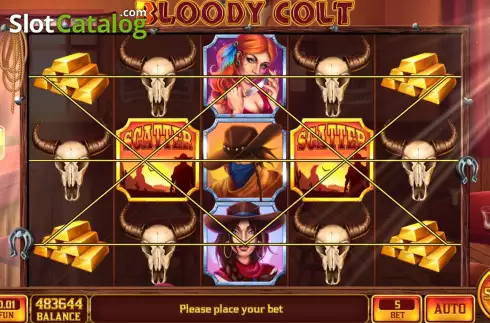 Οθόνη2. Bloody Colt Κουλοχέρης