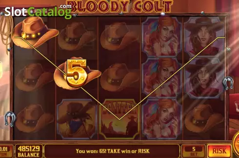 Οθόνη3. Bloody Colt Κουλοχέρης