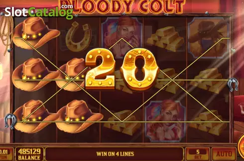 Οθόνη4. Bloody Colt Κουλοχέρης