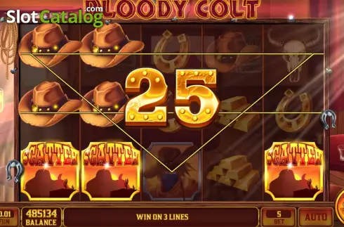 Οθόνη5. Bloody Colt Κουλοχέρης
