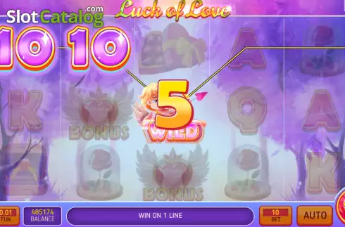 Οθόνη3. Luck of Love Κουλοχέρης