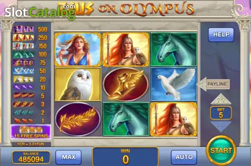 Οθόνη2. Zeus on Olympus (Pull Tabs) Κουλοχέρης