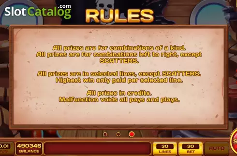Οθόνη9. Pearls of Pirate Treasure Κουλοχέρης