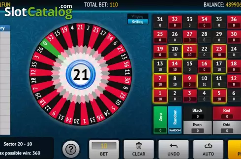 Οθόνη3. Fortuna Turbo Κουλοχέρης 