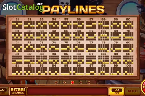Οθόνη7. Treasure Snipes (ABXplay) Κουλοχέρης