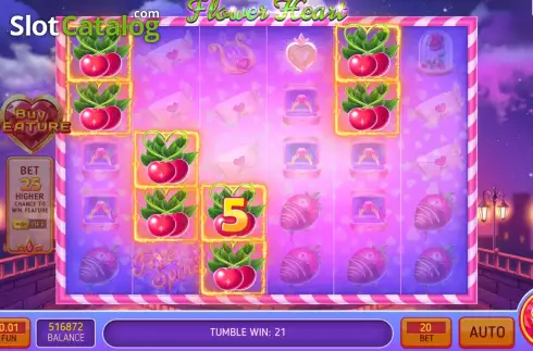 Οθόνη3. Flower Heart Κουλοχέρης