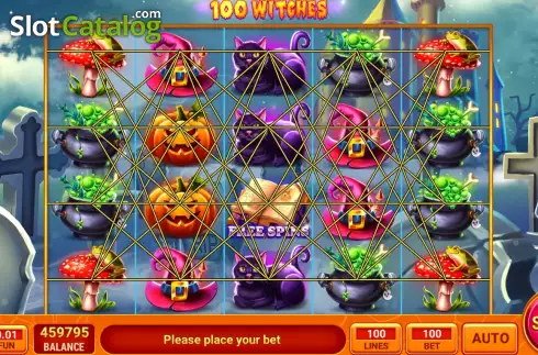 Οθόνη2. 100 Witches Κουλοχέρης