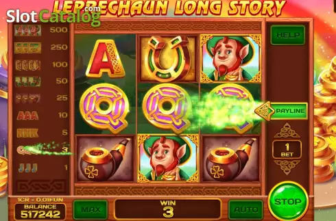 Οθόνη5. Leprechaun Long Story (Reel Respin) Κουλοχέρης