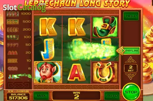 Οθόνη3. Leprechaun Long Story (Pull Tabs) Κουλοχέρης