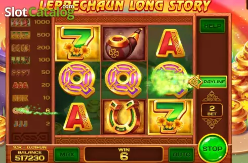 Οθόνη4. Leprechaun Long Story (Pull Tabs) Κουλοχέρης