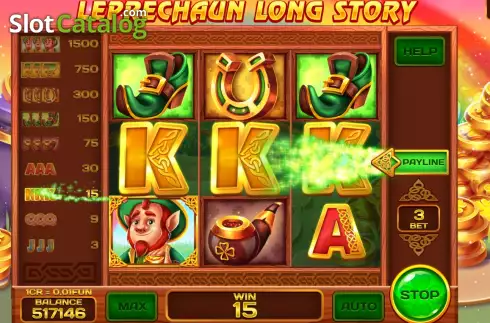 Οθόνη4. Leprechaun Long Story (3x3) Κουλοχέρης