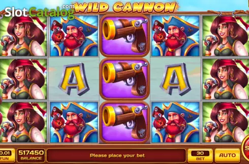 Οθόνη2. Wild Cannon Κουλοχέρης