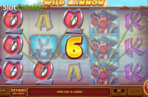 Οθόνη3. Wild Cannon Κουλοχέρης