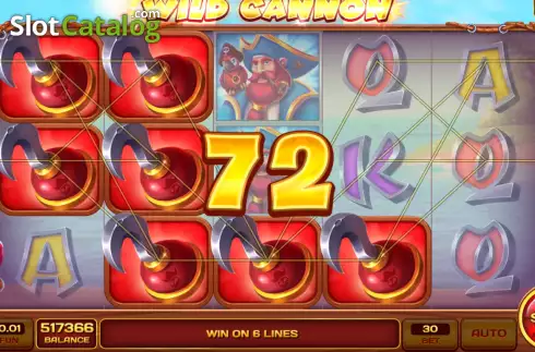 Οθόνη4. Wild Cannon Κουλοχέρης