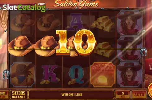 Οθόνη4. Saloon Game Κουλοχέρης