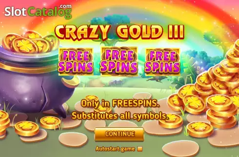 Οθόνη2. Crazy gold III (Reel Respin) Κουλοχέρης