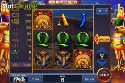 Οθόνη4. Big River Gifts (Pull Tabs) Κουλοχέρης