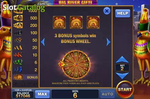 Οθόνη9. Big River Gifts (Pull Tabs) Κουλοχέρης