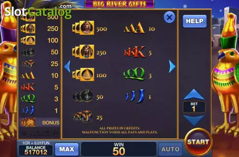 Οθόνη5. Big River Gifts (3x3) Κουλοχέρης