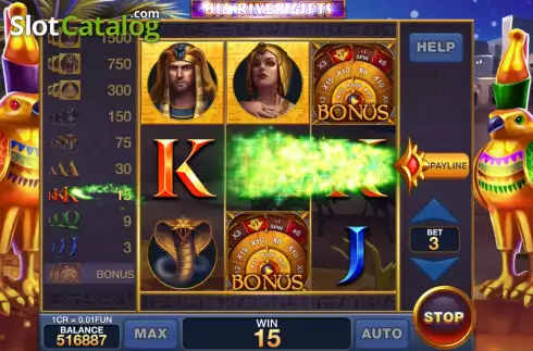 Οθόνη4. Big River Gifts (Reel Respin) Κουλοχέρης