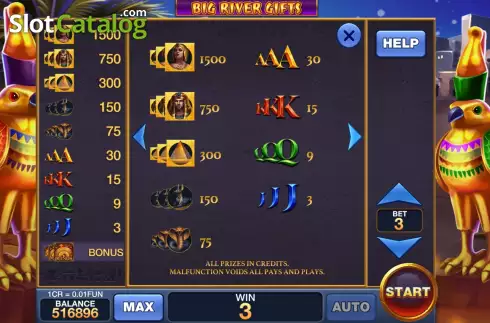 Οθόνη5. Big River Gifts (Reel Respin) Κουλοχέρης