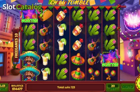 Οθόνη6. Chilli Tumble Κουλοχέρης