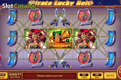 Οθόνη2. Pirate Lucky Belt Κουλοχέρης 