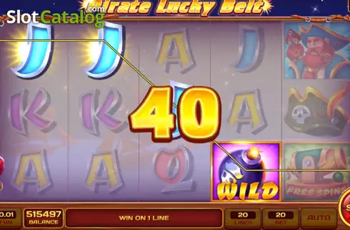 Οθόνη3. Pirate Lucky Belt Κουλοχέρης 