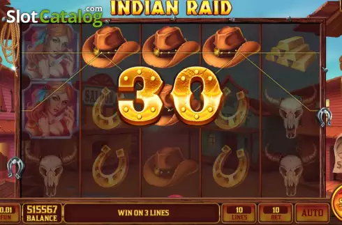 Οθόνη4. Indian Raid Κουλοχέρης