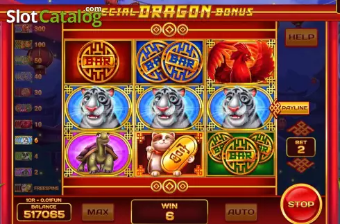 Οθόνη3. Special Dragon Bonus (3x3) Κουλοχέρης