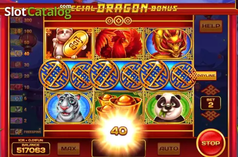 Οθόνη4. Special Dragon Bonus (3x3) Κουλοχέρης