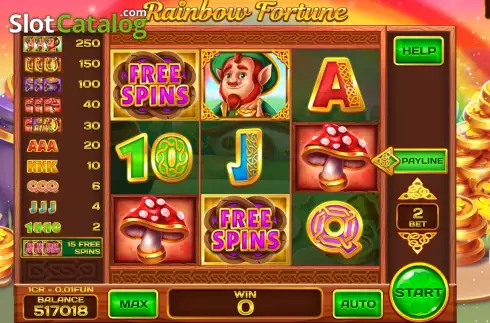 Οθόνη2. Rainbow Fortune (Pull Tabs) Κουλοχέρης