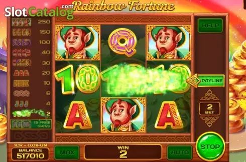 Οθόνη3. Rainbow Fortune (Pull Tabs) Κουλοχέρης