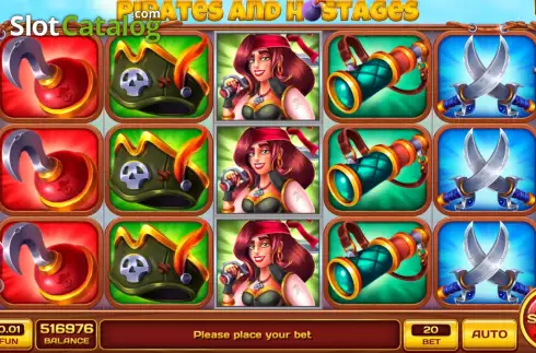 Οθόνη2. Pirates and Hostages Κουλοχέρης