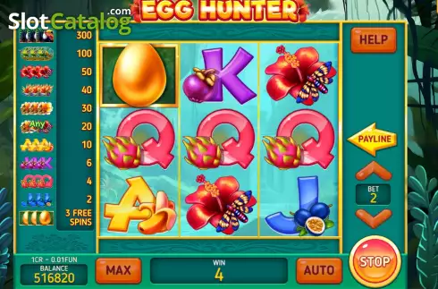 Οθόνη3. Egg Hunter (Pull Tabs) Κουλοχέρης