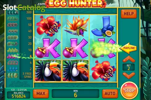 Οθόνη4. Egg Hunter (Pull Tabs) Κουλοχέρης