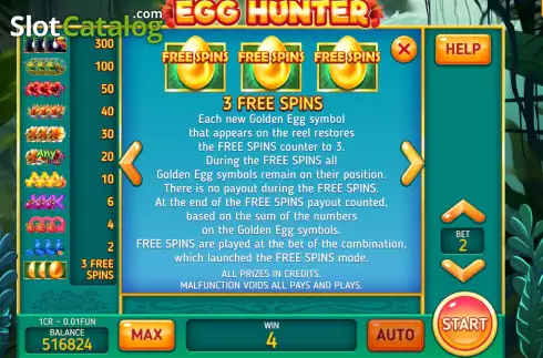 Οθόνη6. Egg Hunter (Pull Tabs) Κουλοχέρης